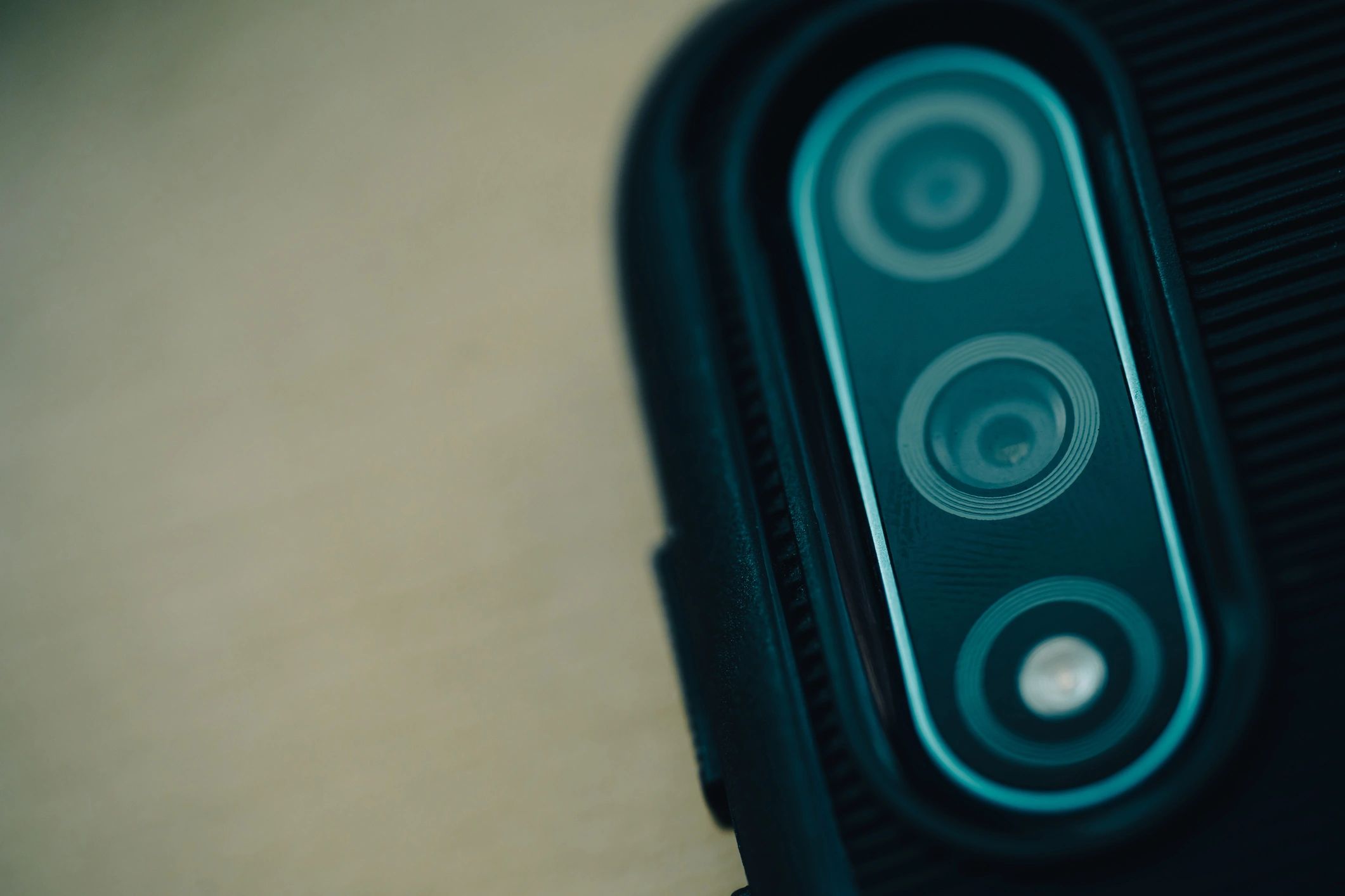 Modern mobile phone product close-up